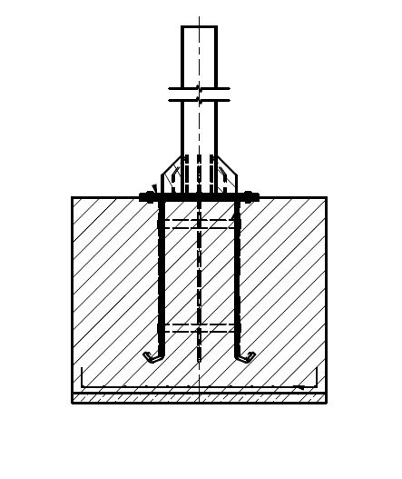Fundament Schwalbenhaus